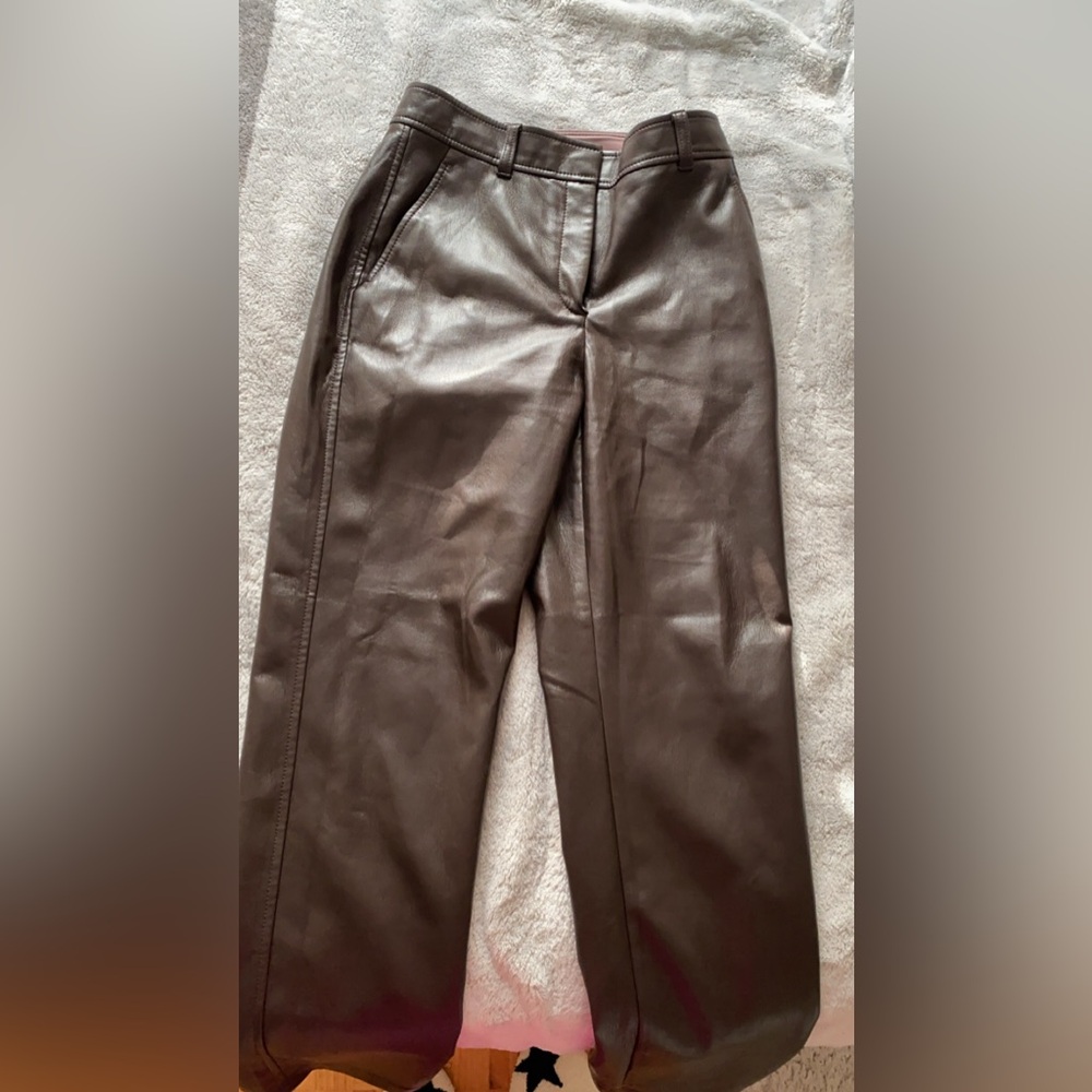ARITZIA LEATHER PANTS